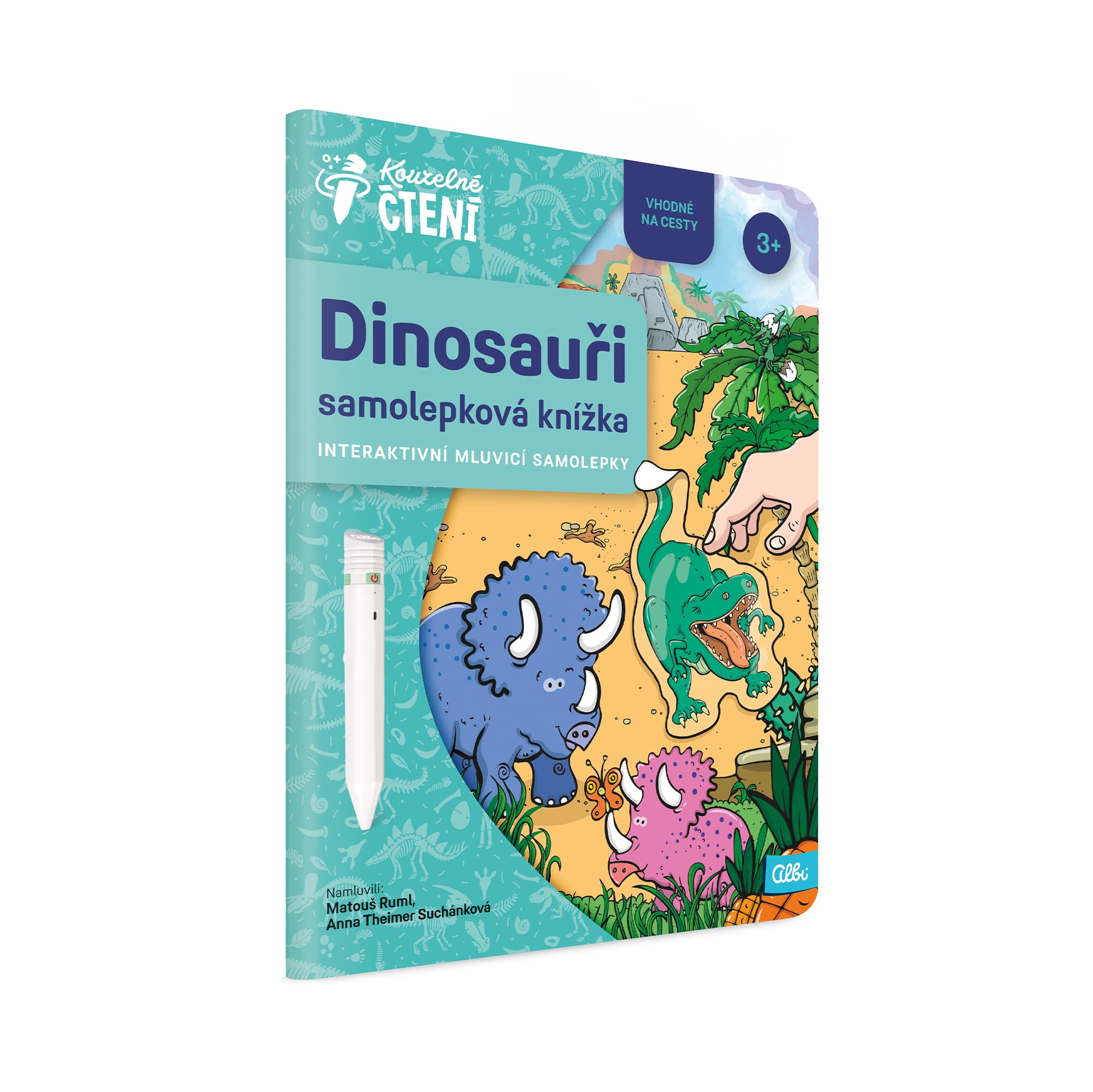 Samolepková knížka Dinosauři