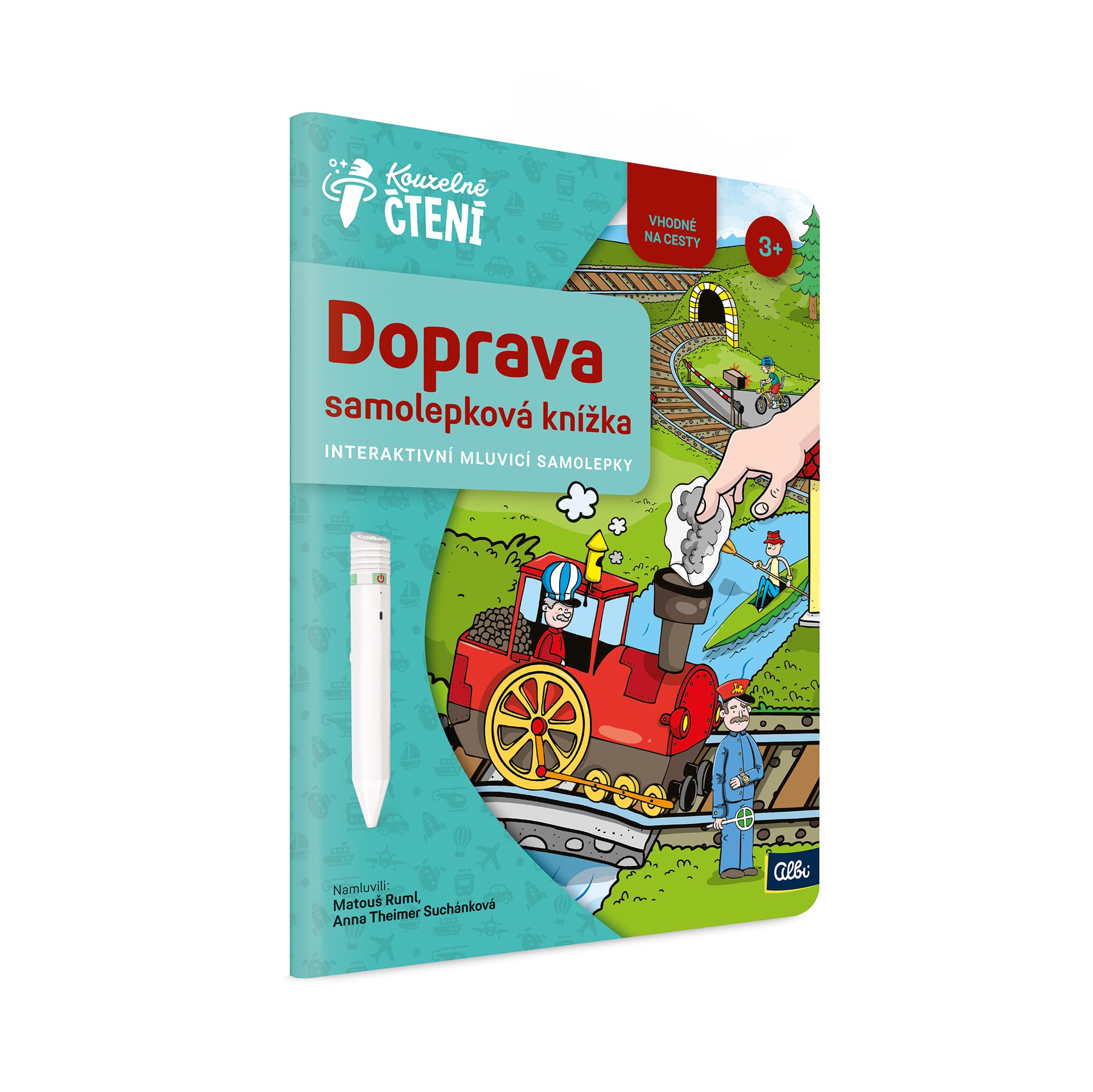 Samolepková knížka Doprava