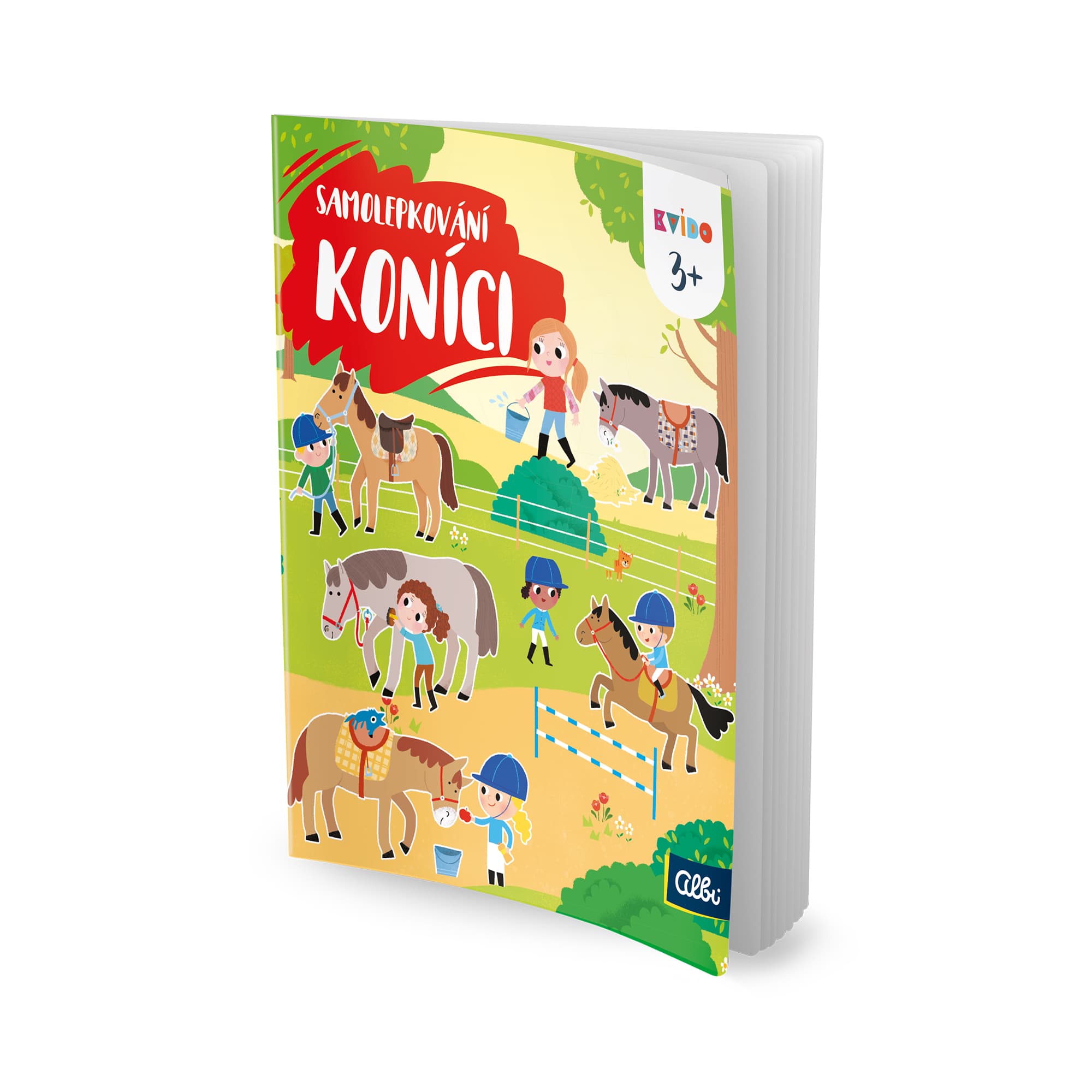 Samolepkování: Koníci - Kvído