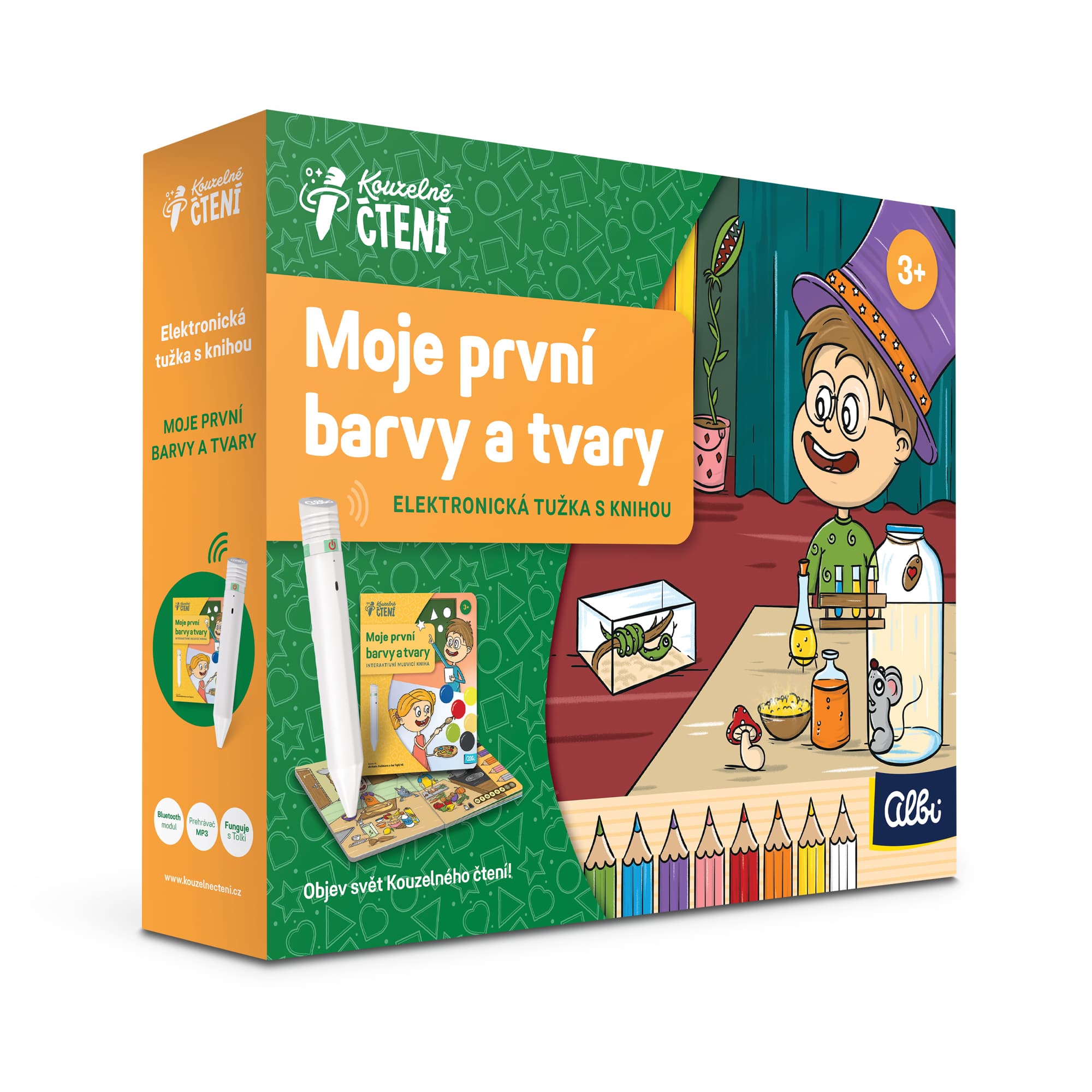 Albi tužka 2.0 a Moje první barvy a tvary